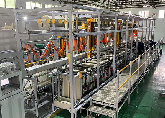 İyi fiyat PCB tabloları için tam otomatik endüstriyel elektroplating makinesi yüksek hassasiyet çevrimiçi