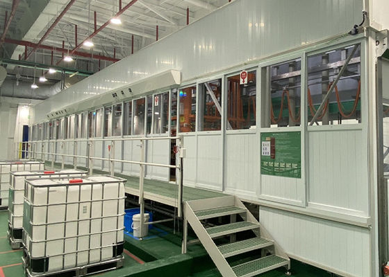 İyi fiyat Otomatik Bakır Plating Line Fıçı Plating Stili PCB Elektroplating Makineleri çevrimiçi