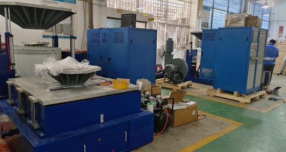 İyi fiyat Pil Batarya Alt Paketleri Testi için 3m x 3m Tabla ile Yüksek Frekanslı Titreşim Sistemi, 70kN Sinüs ve Rastgele Kuvvet çevrimiçi