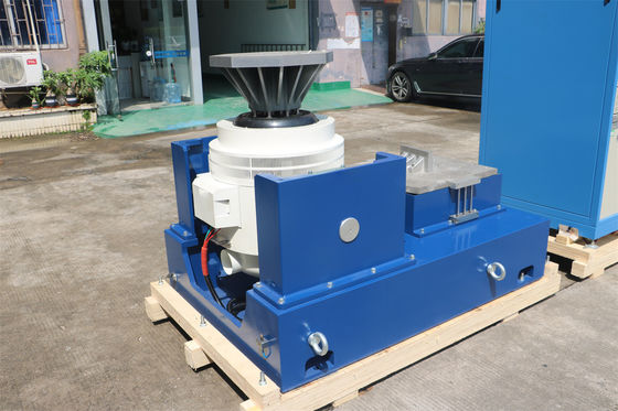 İyi fiyat 20 KN Elektrodinamik Sarsıcı Sistemi, 500x500mm Dikey ve Yatay Titreşim Tablası ile çevrimiçi